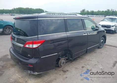 2011 Nissan Quest Sl из США, поврежденный, VIN JN8AE2KP4B9005667